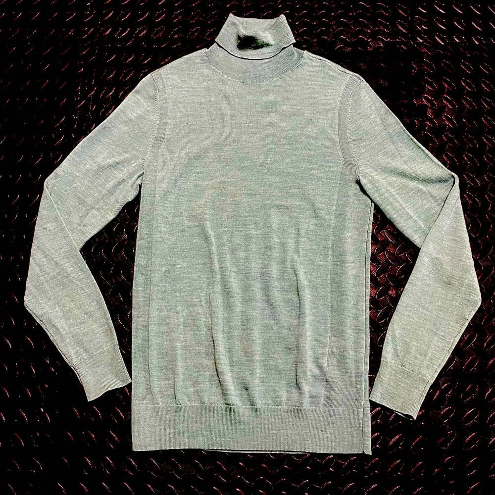 Mens Express merino turtleneck NWOT